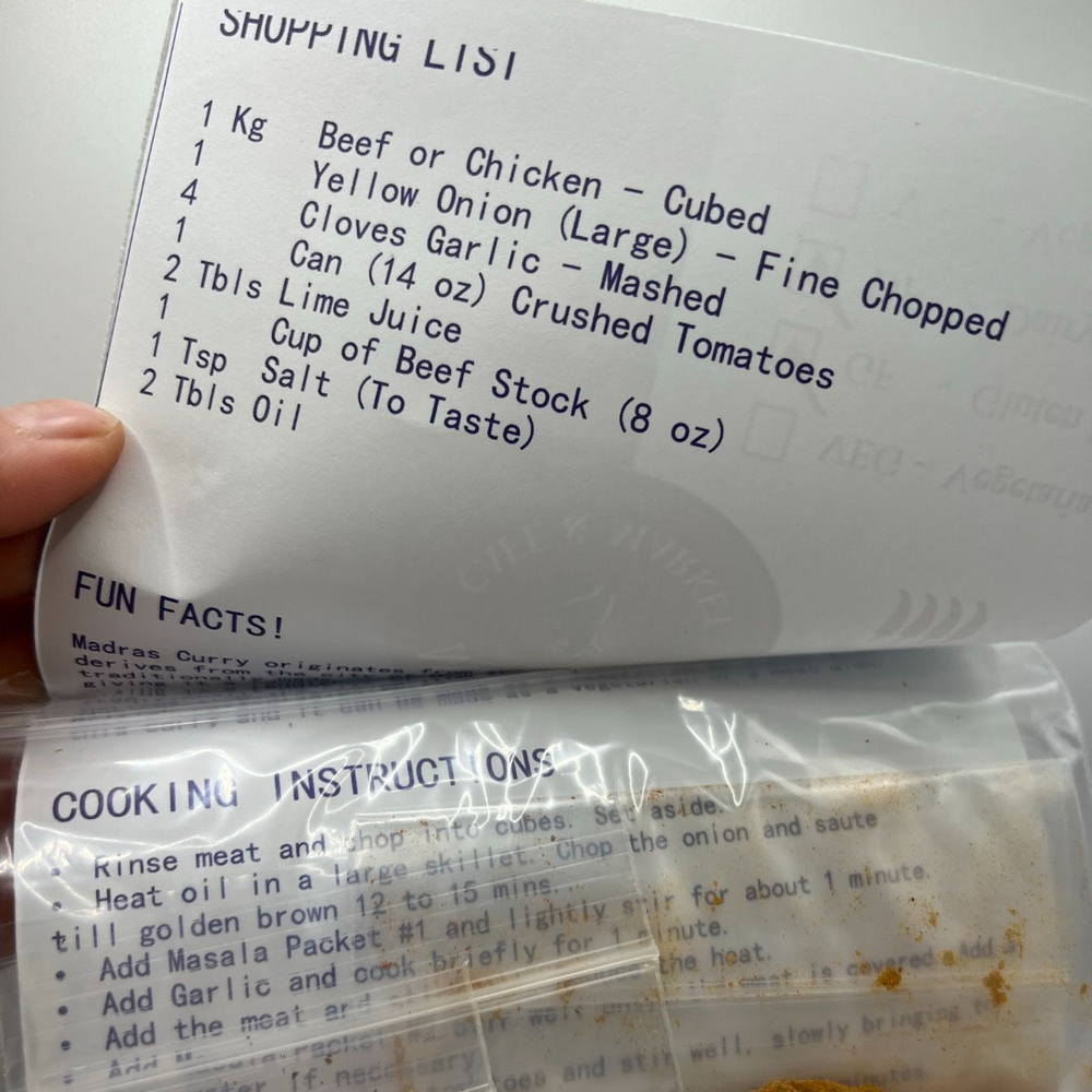Madras Curry Kit (Beef, Chicken or Lamb) — Mad Dog Curry Market